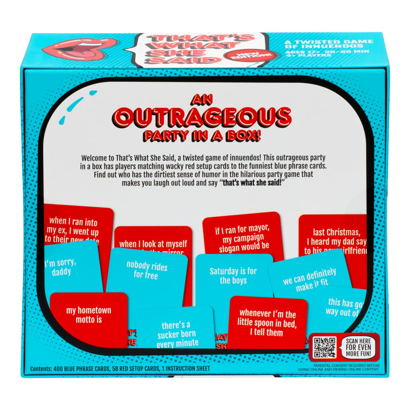 Moose Toys - THAT'S WHAT SHE SAID Toys & Games