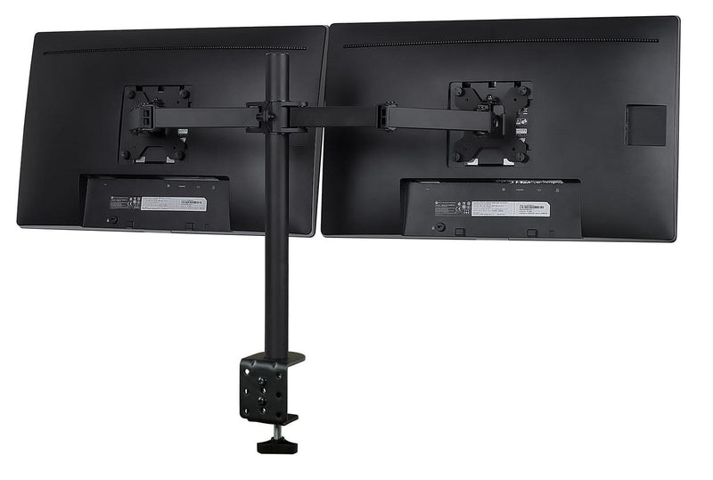 Mount - IT - Dual Monitor Clamp Stand up to 32" - Black Electronics
