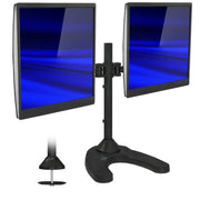 Mount - IT - Dual Monitor Stand Full Motion up to 27" - Black Electronics
