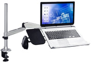 Mount - IT - Laptop Desk Clamp with Mouse Tray Electronics