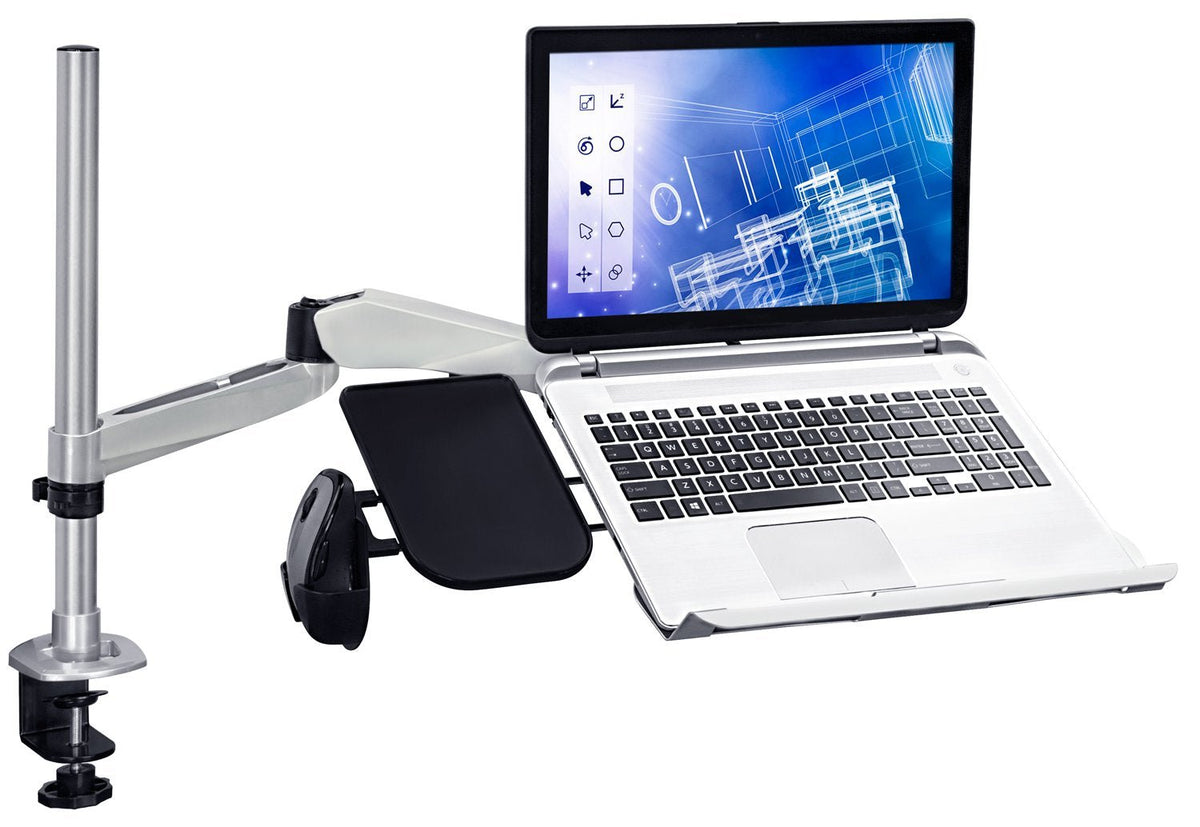 Mount-IT - Laptop Desk Clamp with Mouse Tray | Electronics — LIMOLIN