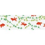 MT TAPES - Washi Tape 15mm x 7m Decorative Pattern Arts & Crafts Goldfish