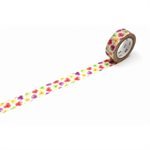 MT TAPES - Washi Tape 15mm x 7m Decorative Pattern Arts & Crafts Sparkling Circle