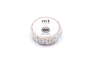 MT TAPES - Washi Tape 15mm x 7m Decorative Tape Arts & Crafts With Flowers