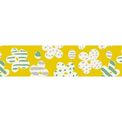 MT TAPES - Washi Tape 15mm x 7m Decorative Tape Arts & Crafts With Flowers