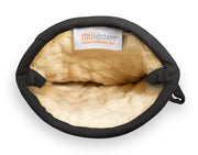 MUkitchen Onyx cotton oven mitt – terry lining detail