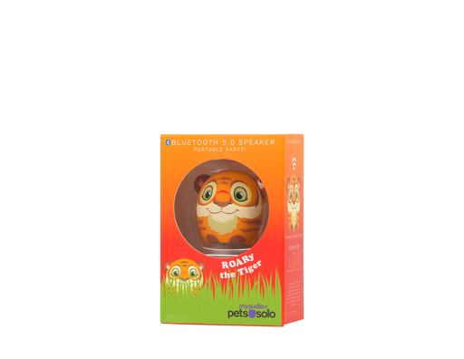 My Audio Pet ROARy the Tiger SOLO retail packaging