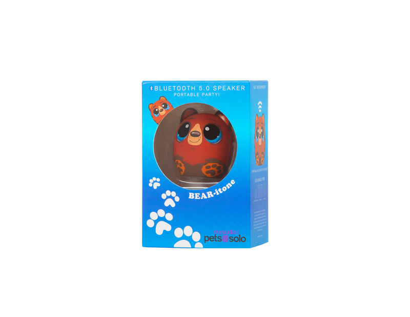My Audio Pet BEARitone the Bear SOLO retail packaging
