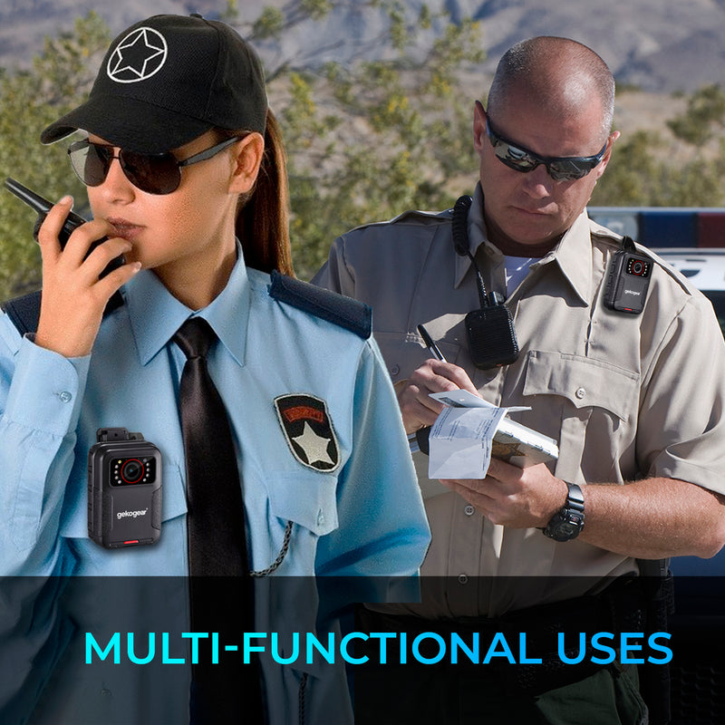 myGEKOgear - Aegis 110 HD Body Cam 1080p - IP65- Black - Limolin 