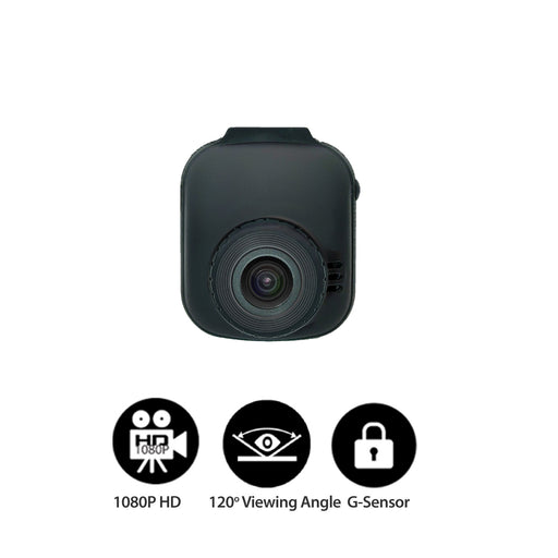 myGEKOgear - Dashcam - Orbit 130 1080p HD 120 Degree Wide Angle G-Sensor 8GB MicroSD Included (support up to 32GB) - Black - Limolin 