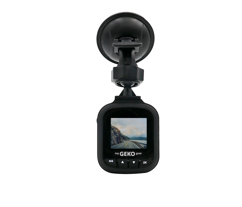 myGEKOgear - Dashcam - Orbit 130 1080p HD 120 Degree Wide Angle G-Sensor 8GB MicroSD Included (support up to 32GB) - Black - Limolin 
