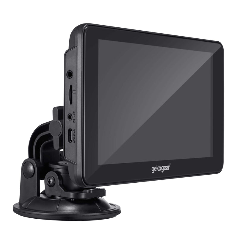 myGEKOgear - Dashcam - Orbit C100 7in Touch Screen with Apple CarPlay / Android Auto 64GB MicroSD Included - Black - Limolin 