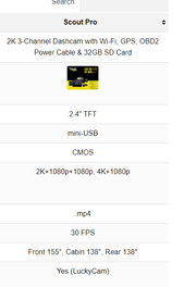 myGEKOgear - Dashcam - Scout Pro (GOSP32G) - Limolin 