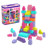 Mega Bloks - Big Building Bag (80-Piece) | Pastel