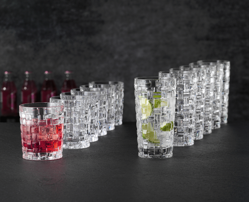 Nachtmann - Bossa Nova - Tumbler & Long Drink Glass Set (12-Piece Set) - in use