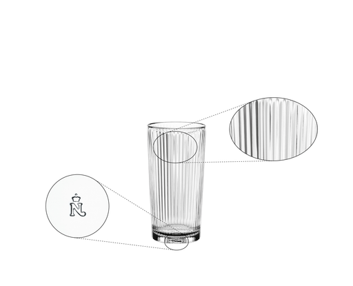 Nachtmann - Aperitivo - Long Drink Glasses (Set of 2) - design detail