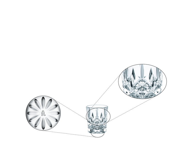 Nachtmann - Noblesse - Shot Glass (Set of 4) - design detail