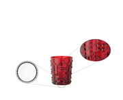 Nachtmann - Punk - Ruby Red Tumbler - design detail