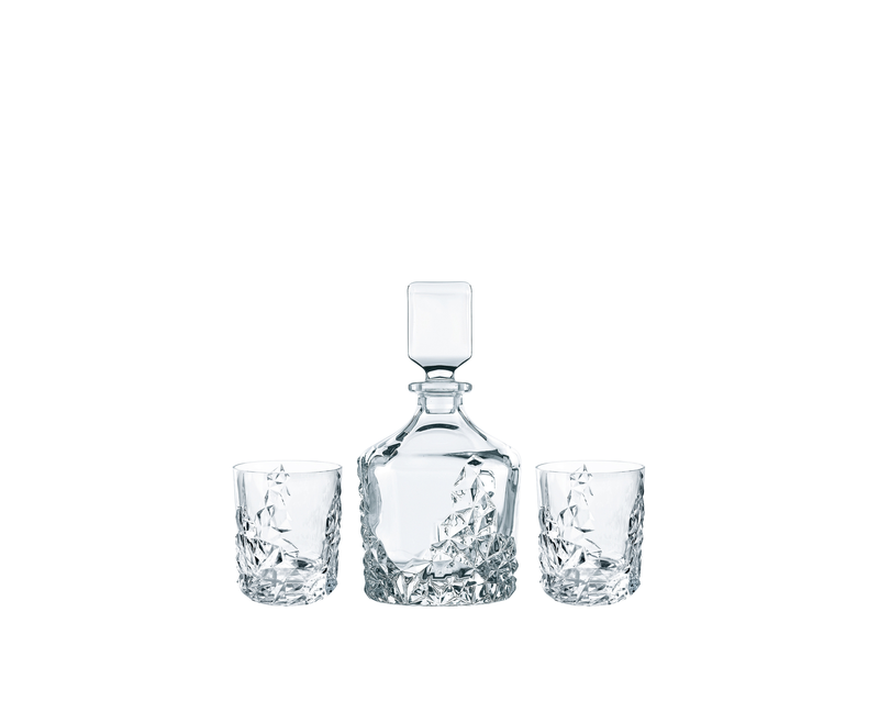 Nachtmann - Sculpture - Whisky Decanter Set (Set of 3) - view 2