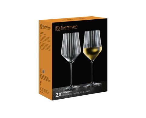 Nachtmann - APERITIVO - White Wine Glass (Set of 2) Home & Kitchen