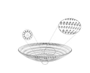 Nachtmann - ETHNO - Bowl | 25 cm / 9.8 in Home & Kitchen