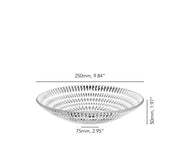 Nachtmann - ETHNO - Bowl | 25 cm / 9.8 in Home & Kitchen