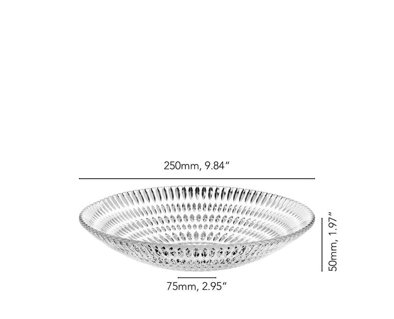 Nachtmann - ETHNO - Bowl | 25 cm / 9.8 in Home & Kitchen
