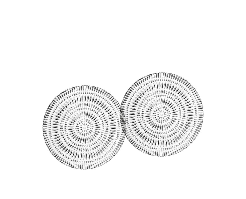 Nachtmann - ETHNO - Plate (Set of 2) | 23 cm / 9.1 in Home & Kitchen