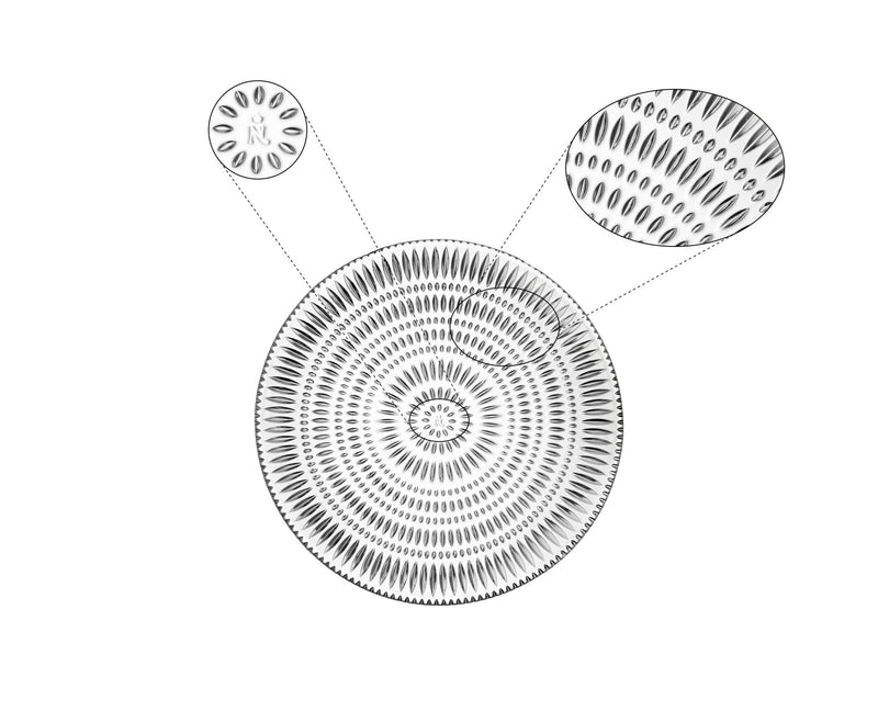 Nachtmann - ETHNO - Plate (Set of 2) | 28 cm / 11 in Home & Kitchen