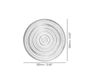 Nachtmann - ETHNO - Plate (Set of 2) | 32 cm / 12.6 in Home & Kitchen