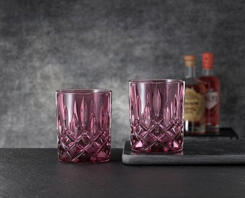Nachtmann - NOBLESSE - Whisky Tumbler Berry (Set of 2) Home & Kitchen