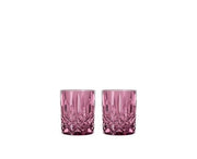 Nachtmann - NOBLESSE - Whisky Tumbler Berry (Set of 2) Home & Kitchen