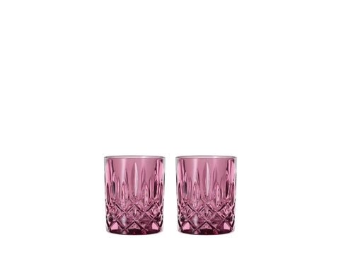 Nachtmann - NOBLESSE - Whisky Tumbler Berry (Set of 2) Home & Kitchen