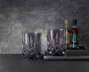 Nachtmann - NOBLESSE - Whisky Tumbler Smoke (Set of 2) Home & Kitchen