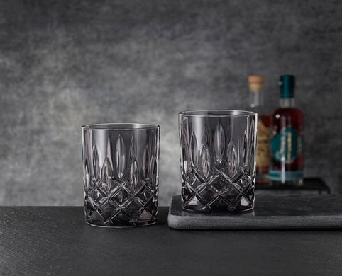 Nachtmann - NOBLESSE - Whisky Tumbler Smoke (Set of 2) Home & Kitchen