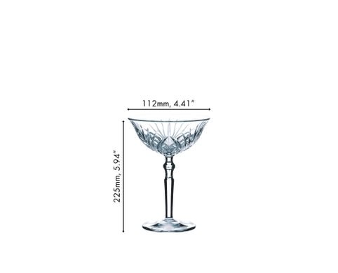 Nachtmann - PALAIS - Cocktail Glass (Set of 6) Home & Kitchen