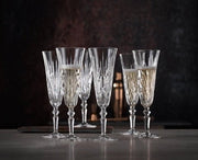 Nachtmann - PALAIS - Taper Champagne Glass (Set of 6) Home & Kitchen