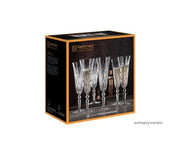 Nachtmann - PALAIS - Taper Champagne Glass (Set of 6) Home & Kitchen