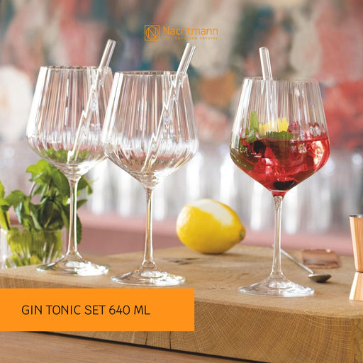 Nachtmann - TASTE GOOD GIN & TONIC S/4+4 Home & Kitchen