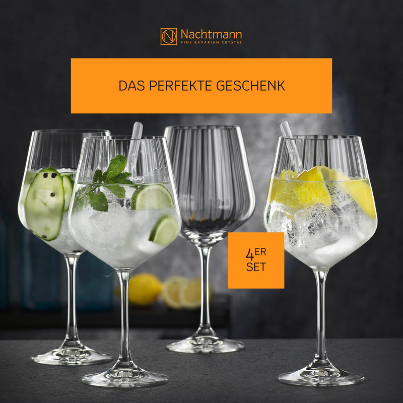 Nachtmann - TASTE GOOD GIN & TONIC S/4+4 Home & Kitchen
