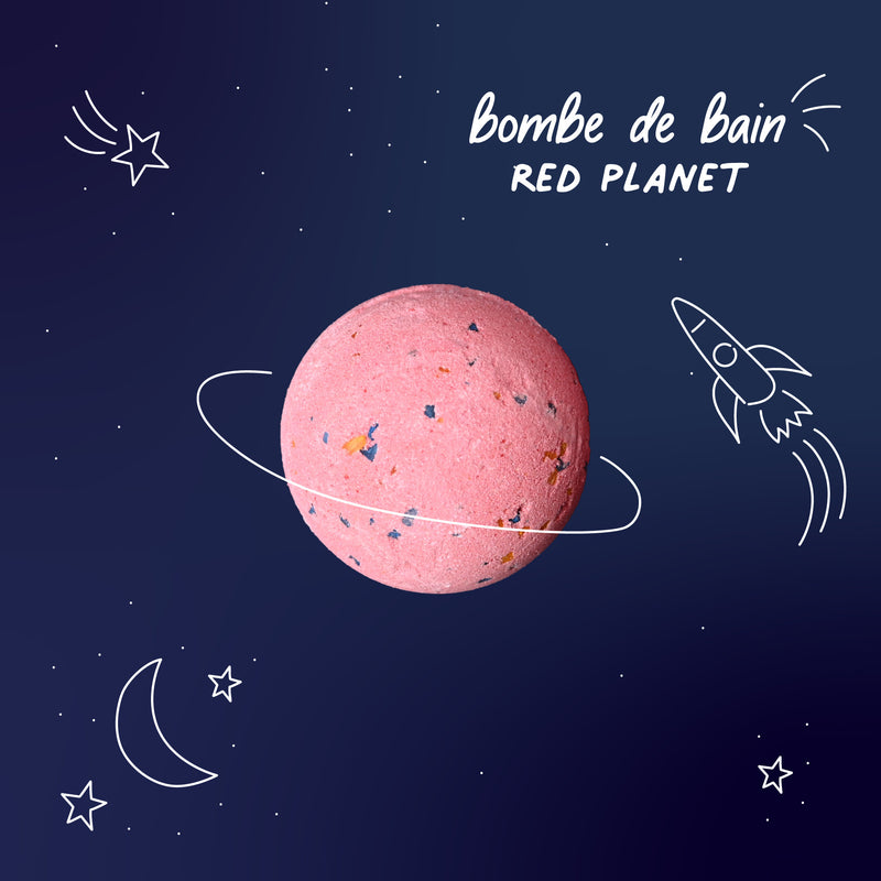 Nailmatic - Kids - Red Planet Bath Bomb - product view