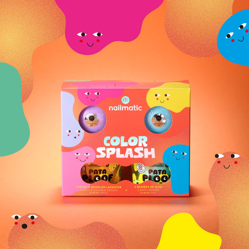 Nailmatic - Kids - Color Splash Bath and Shower Gift Set - product view