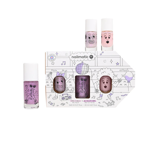 Nailmatic - Kids - Party Bus Nail Polish and Body Glitter Set - view 2