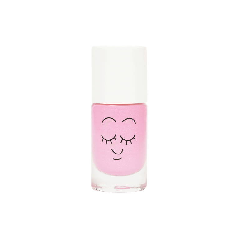 Nailmatic - Kids - Dolly Water-Based Nail Polish - Pearly Neon Pink - product view