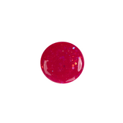 Nailmatic - Kids - Sheepy Water-Based Nail Polish - Clear Raspberry Glitter - colour detail
