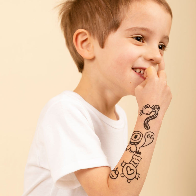 Nailmatic - Kids - Tattoopen Temporary Tattoo Pen - Black - product view