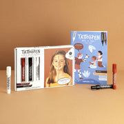 Nailmatic - Kids - Tattoopen Funny Tribe Temporary Tattoo Pen Set (3-Pack) - product view