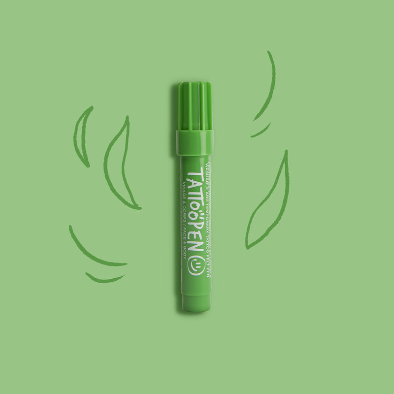 Nailmatic - Kids - Tattoopen Temporary Tattoo Pen - Green - product view