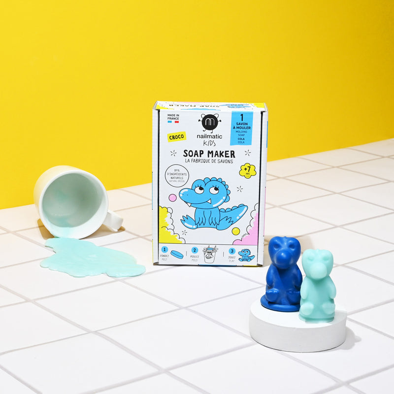 Nailmatic - Kids - Croco DIY Soap Maker Kit - product view