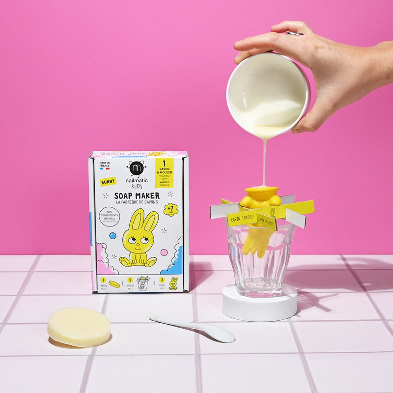 Nailmatic - Kids - Bunny DIY Soap Maker Kit - product view